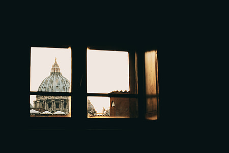 Vatican, window, dome, roof thumbnail