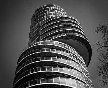 grayscale photography of curtail wall thumbnail