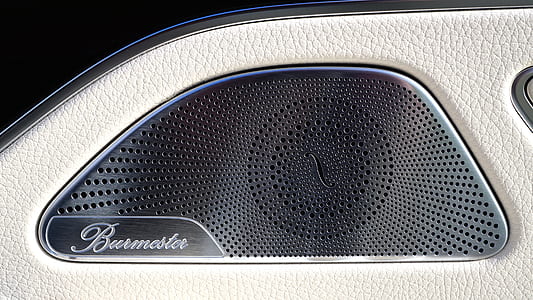 black Burmaster wall-mount car speaker thumbnail