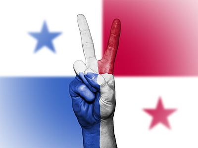 peace hand sign illustration thumbnail