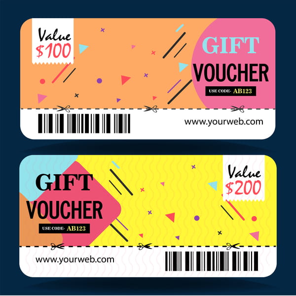gift coupon creative design vector 08 eps file free gift coupon