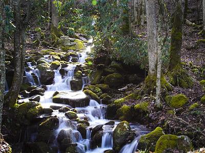 timelapse photo of waterfalls thumbnail