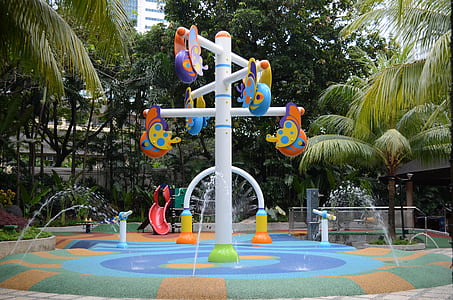waterpark near trees thumbnail