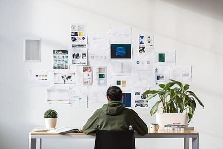Designer At Desk Photo thumbnail