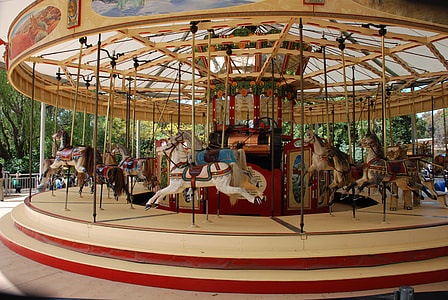 beige and red horse carousel thumbnail