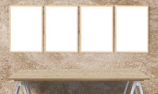gray wooden console table thumbnail