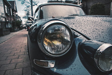 photo of vintage blue car thumbnail