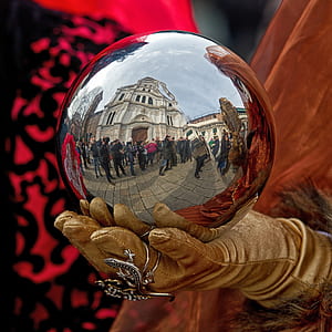 person holding stainless steel egg thumbnail