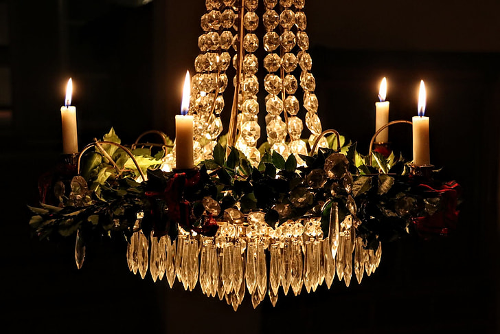 Candlelight, Crystal Chandelier