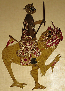 man riding a creature poster thumbnail