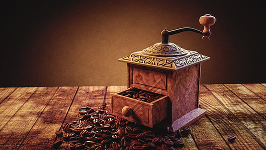 vintage brown coffeemaker thumbnail