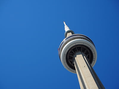 low-angle architectural photography of CN Tower, Canada thumbnail
