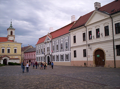Holy Trinity Square in Veszprém, Hungary thumbnail
