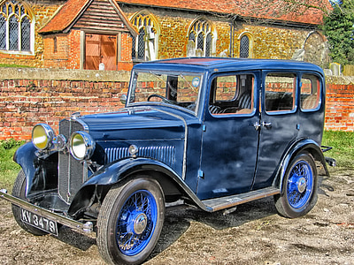 photo of vintage black car thumbnail