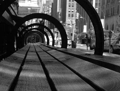 grayscale photo of tunnel thumbnail