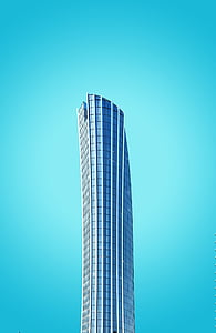 low angle photo of curtain wall building thumbnail
