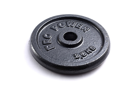 2.5 KG black weight plate thumbnail