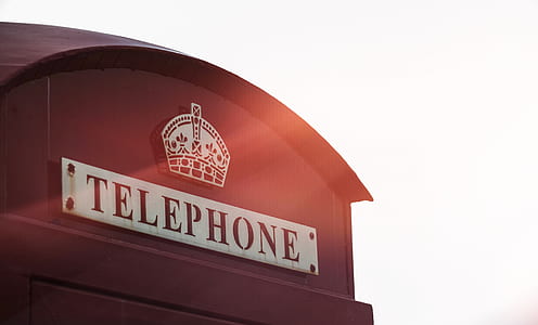 red, logo, phone, telephone thumbnail