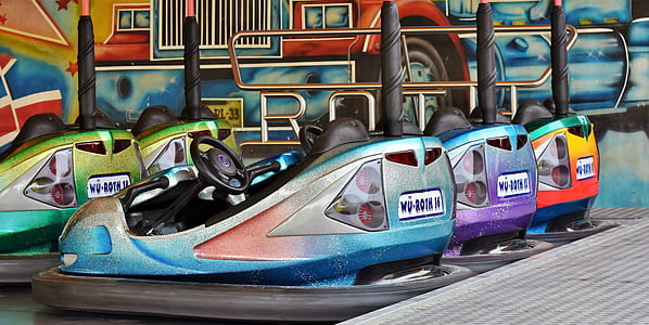 pile of bumper cars thumbnail