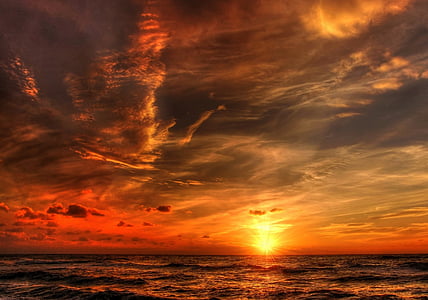 body of water across horizon thumbnail