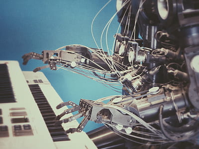 robot playing piano thumbnail