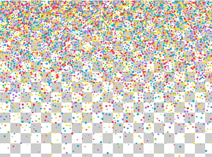 Confetti Euclidean Stock illustration, Hand-painted confetti, yellow, red, and green dot particles PNG clipart
