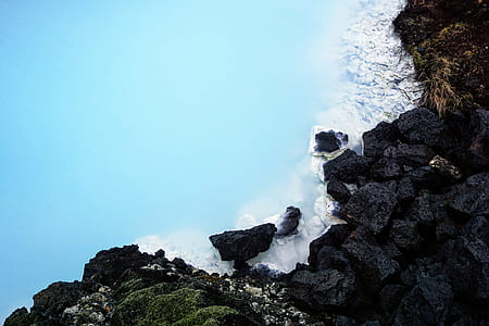 aerial photo of blue body of water thumbnail