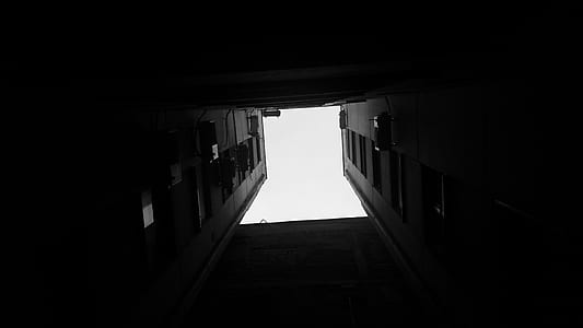 building, city, symmetrical, black thumbnail