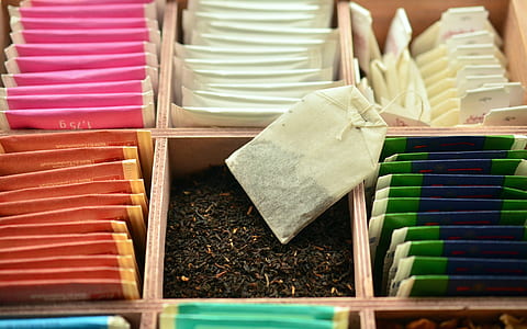 tea sachet lot on organizer thumbnail