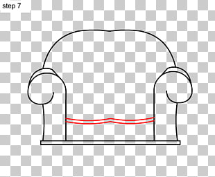 Couch Drawing Sketch Interior Design Services Cartoon Chair Png