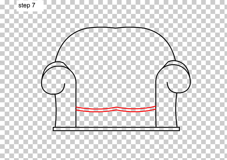 Couch Drawing Sketch Interior Design Services Cartoon Chair Png