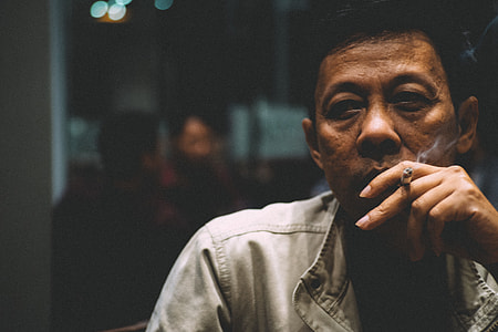 man smoking thumbnail
