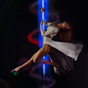 woman pole dancing thumbnail