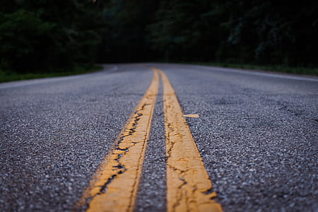Close Up Photo of Gray Concrete Road thumbnail