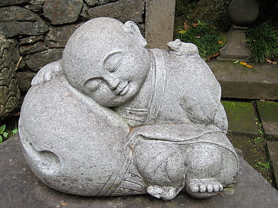 gray concrete statue decor thumbnail