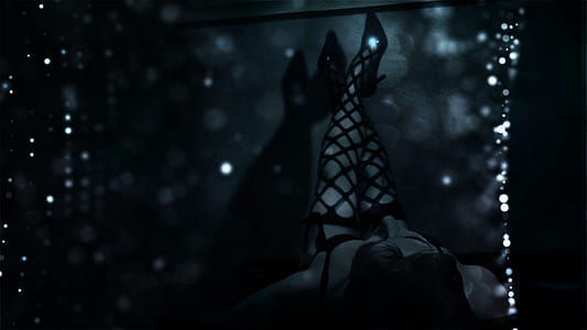 woman in black shoes thumbnail
