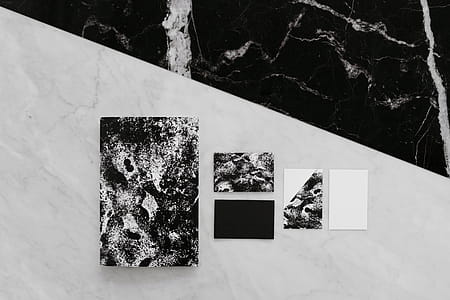 Black & white mockup business brand template thumbnail