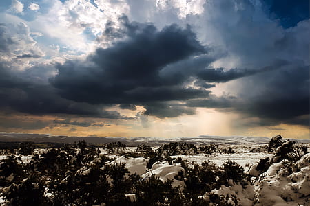 Aerial View of City Against Cloudy Sky thumbnail