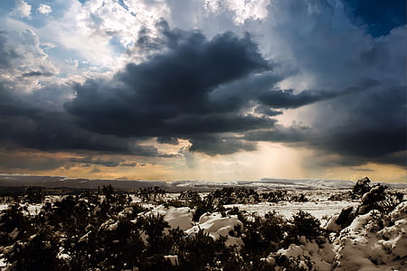 white and blue cloudy sky thumbnail