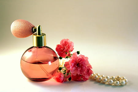 pink glass fragrance bottle thumbnail