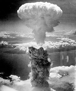 grayscale photo of mushroom cloud thumbnail