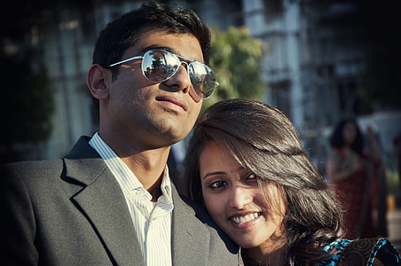 man and woman selective focus photography thumbnail