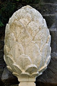 gray pine cone finial thumbnail