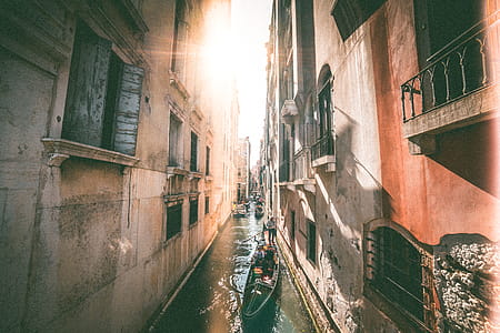 Venice Canals with Gondolas thumbnail