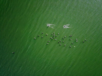 aerial view photography of body of water thumbnail