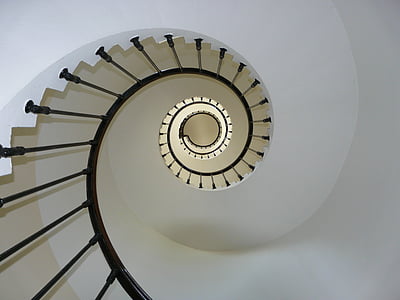 curved black stairs thumbnail