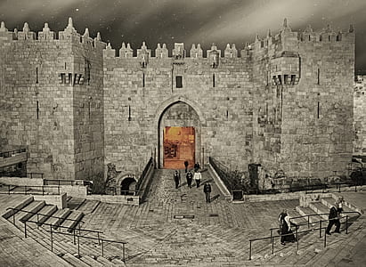 selective color photography of castle thumbnail