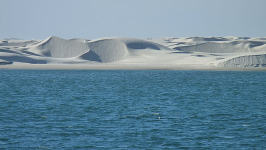 body of water near grey sand thumbnail