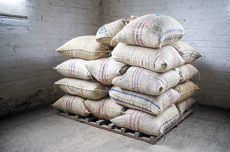 brown-and-blue sack lot thumbnail