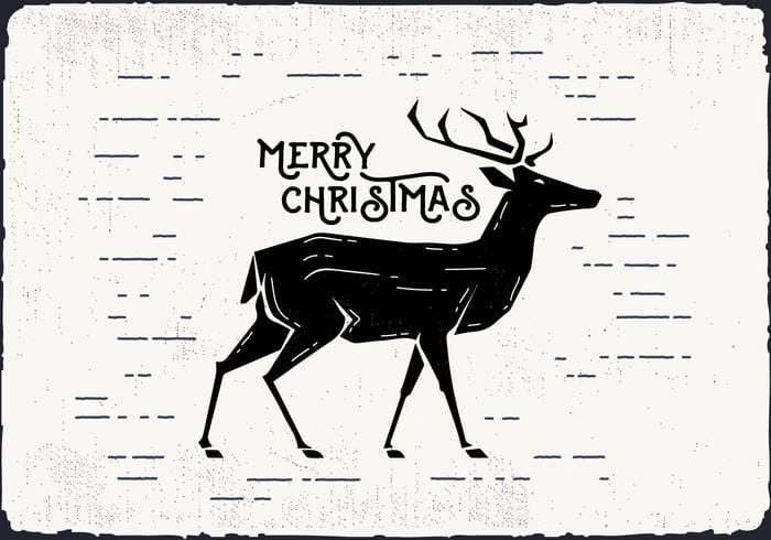 Free Christmas Deer Vector Svg Ai File Free Graphics Uihere